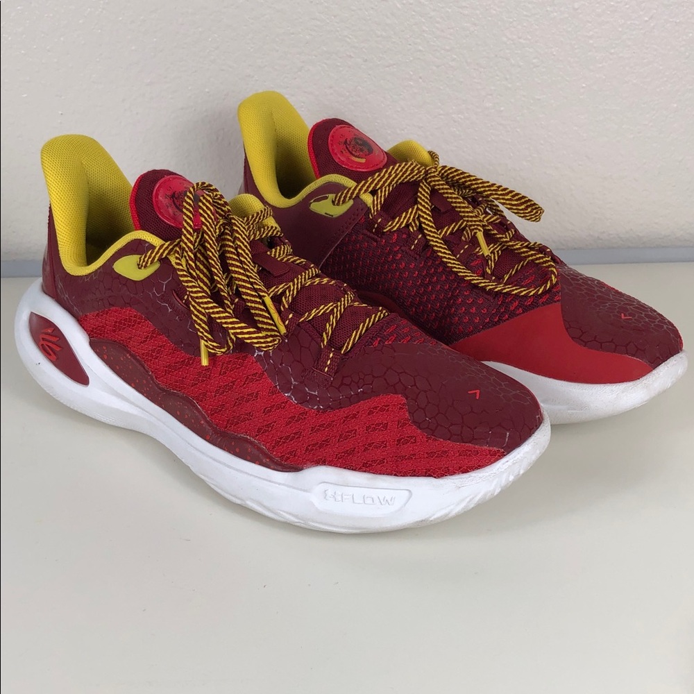 Under Armour Basketball Shoes Curry 11 “Fire” Men’s Size 9.5 Women’s Size 11